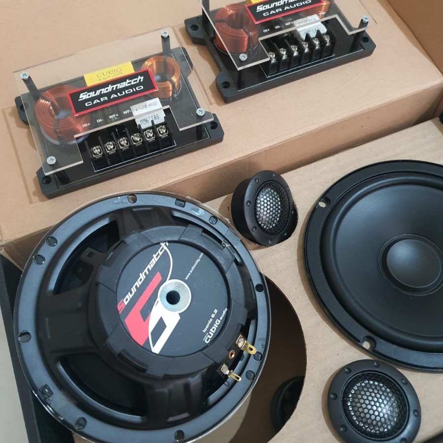 speaker 2 way Cubig Soundmatch Iconic 6.2 audio mobil sound system