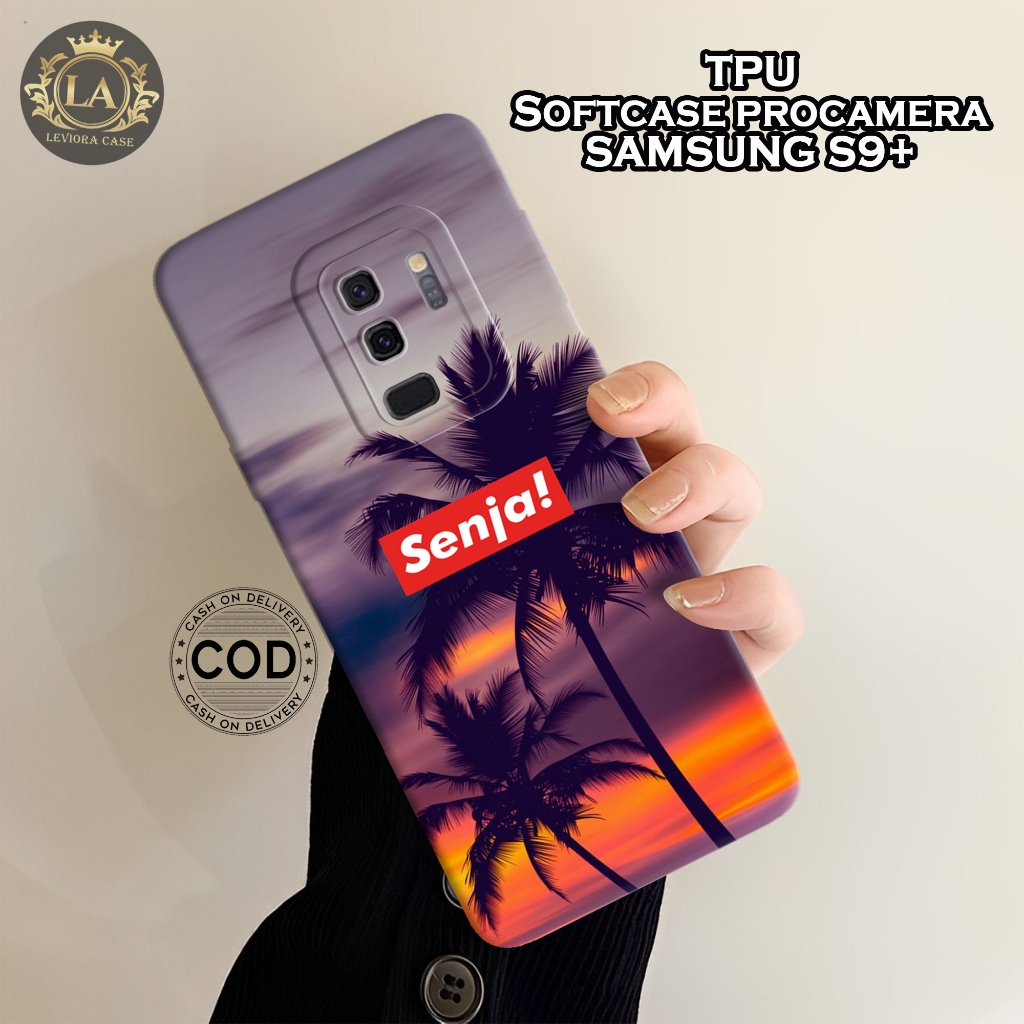 Case Samsung Galaxy S9+ Terbaru  - Leviora Case - Fashion Case Senja - Softcase Samsung Galaxy S9+ -