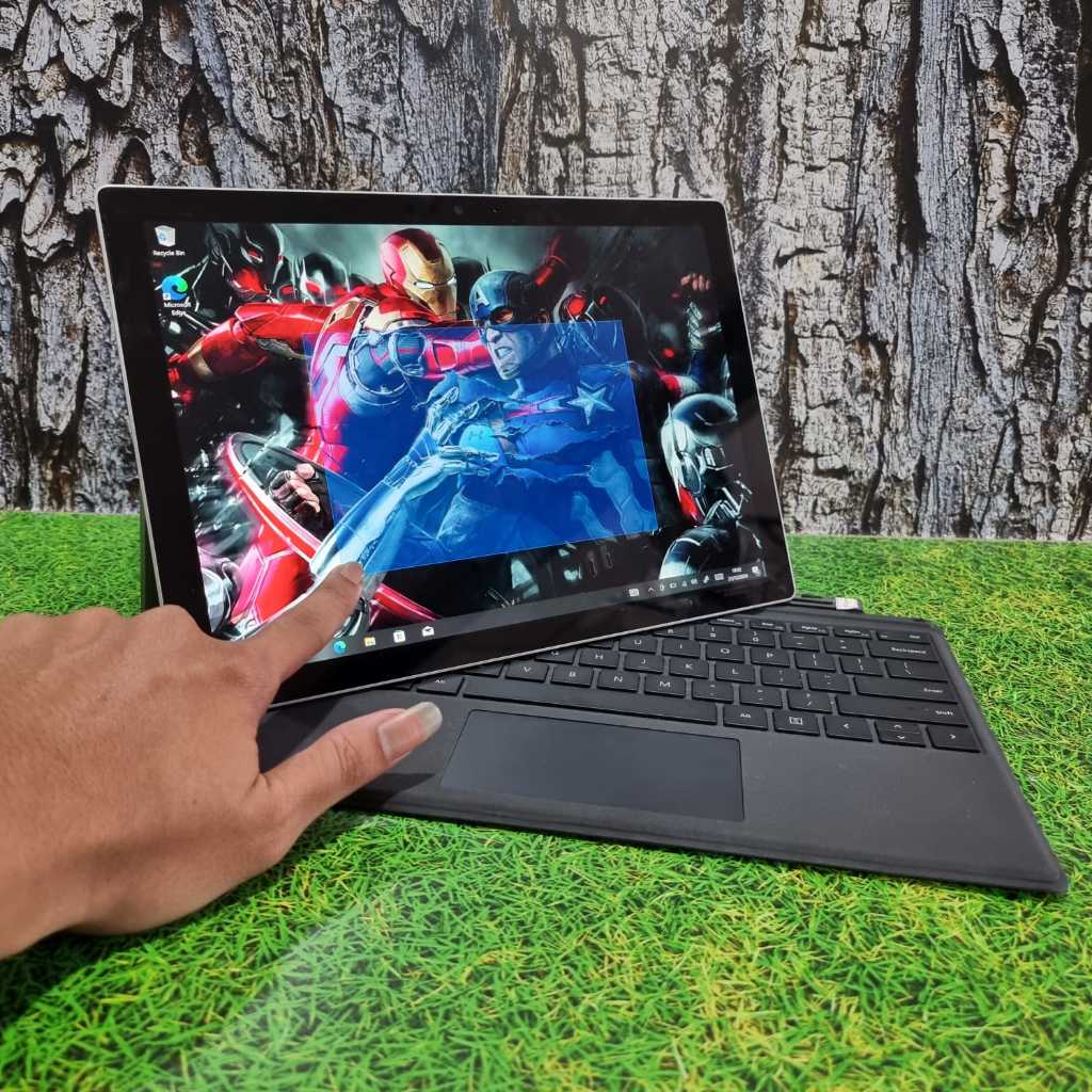 LAPTOP 2 IN 1 MICROSOFT SURFACE PRO 6 | 5 CORE I7 | LAYAR 2K TOUCHSCREEN