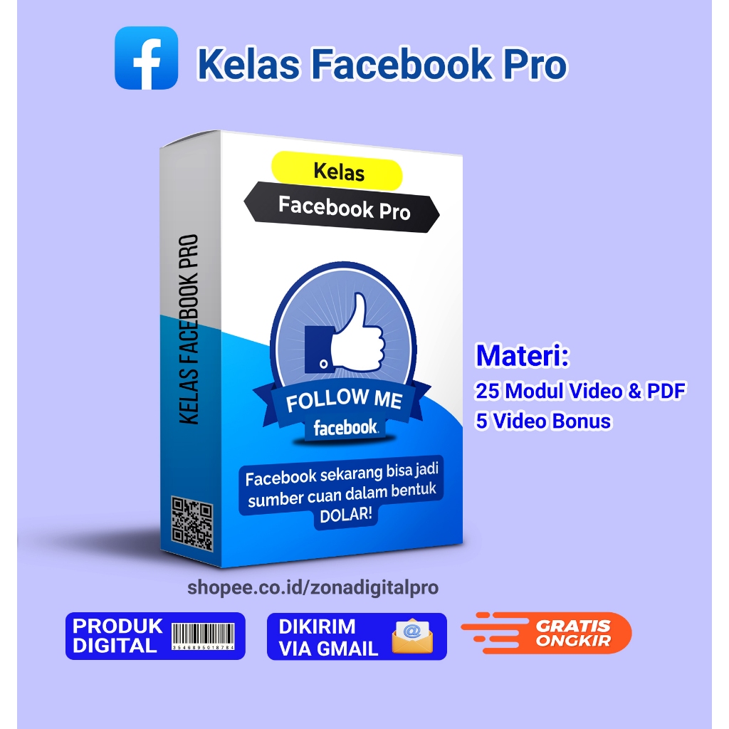 Kelas Facebook Pro Sumber Cuan - Monet Menghasilkan Dollar Dari Konten