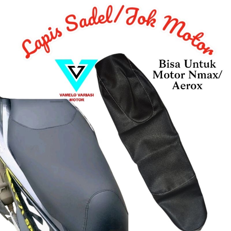 Cover Lapis Sadel Kulit Jok Yamaha Nmax Motif Kulit Jeruk