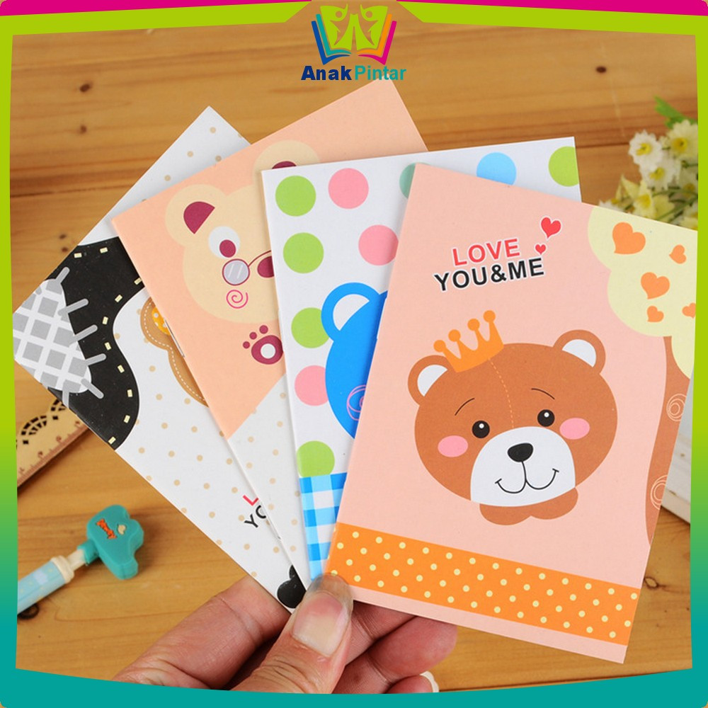 

Buku Catatan Cartoon Mini Book Lucu Anak Sekolah / Buku Tulis Mini Notebook / Buku Tulis Memo Kecil Anak Pintar A25