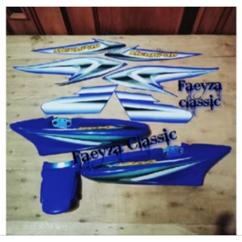 cover body megapro hiu/megapro lama set setriping