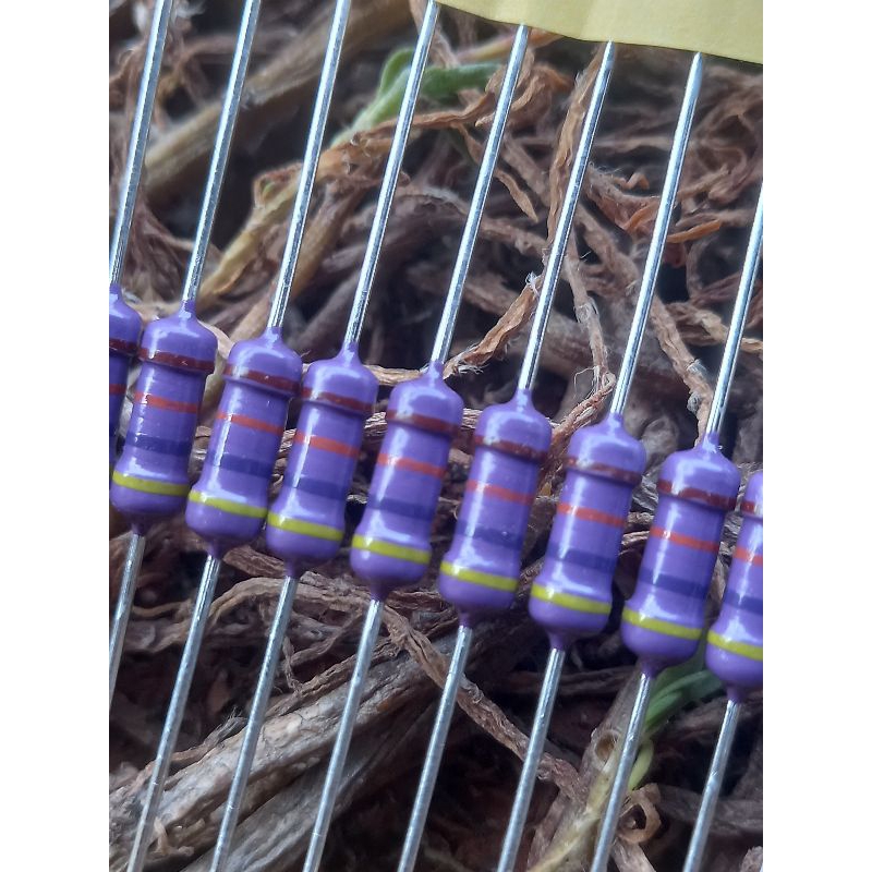 resistor 47k ohm unggu 1wat zero 1%