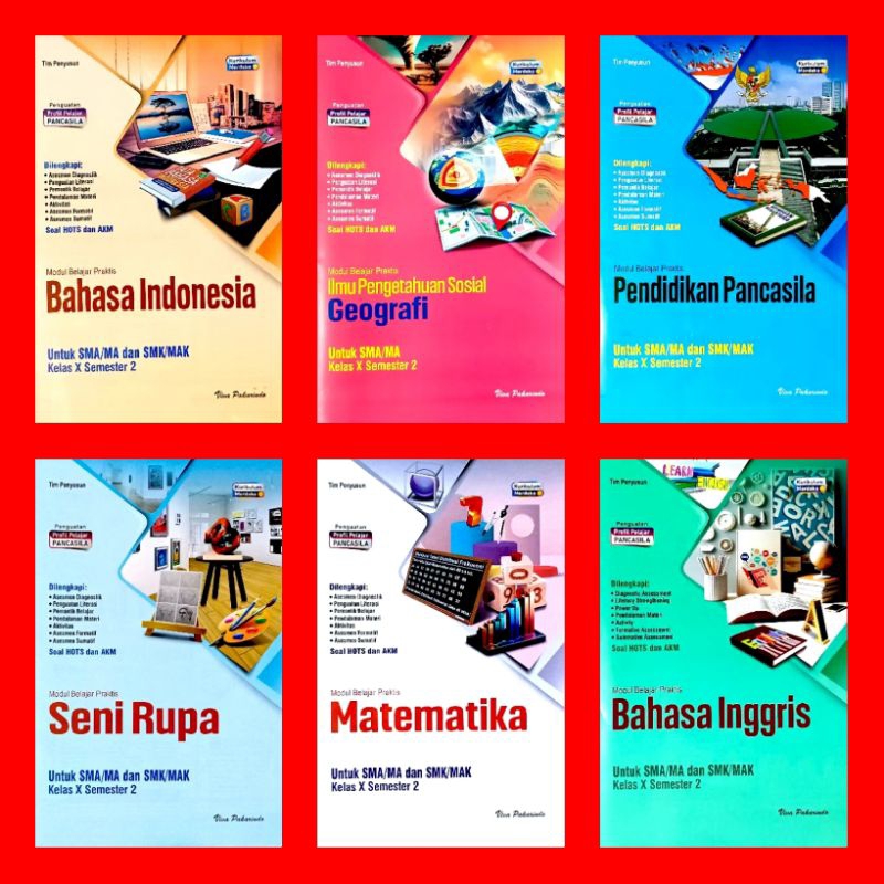 LKS Viva Pakarindo Kelas 10 X SMA/MA Kurikulum Merdeka Semester 2 Terbaru 2025/2026