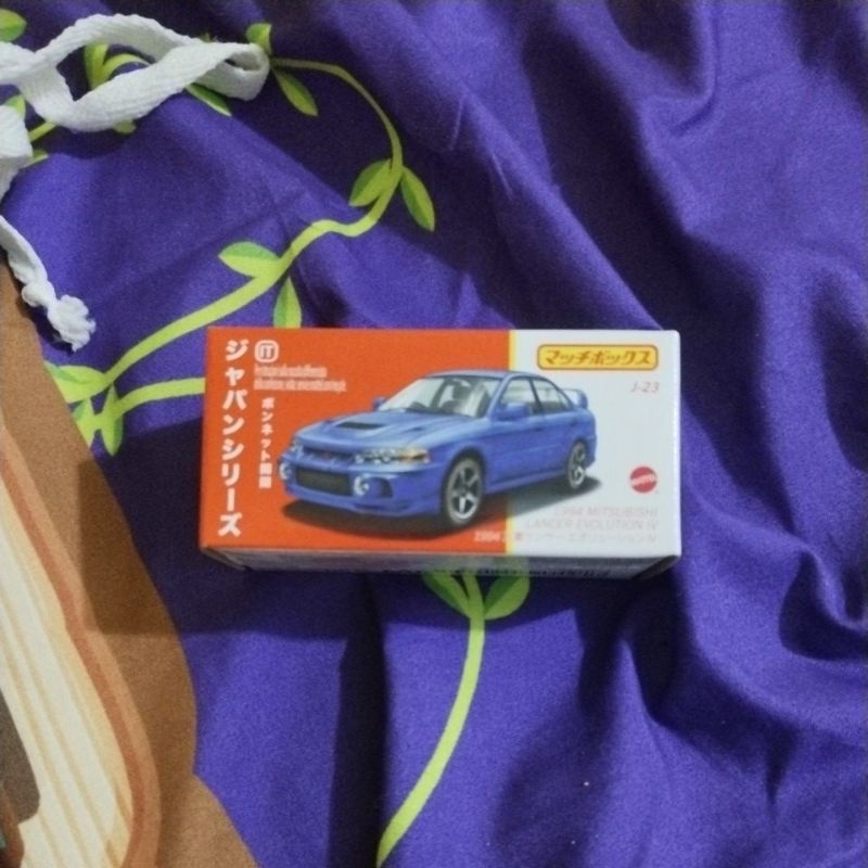 Matchbox japan series Moving Part Lancer Evolution 4 New