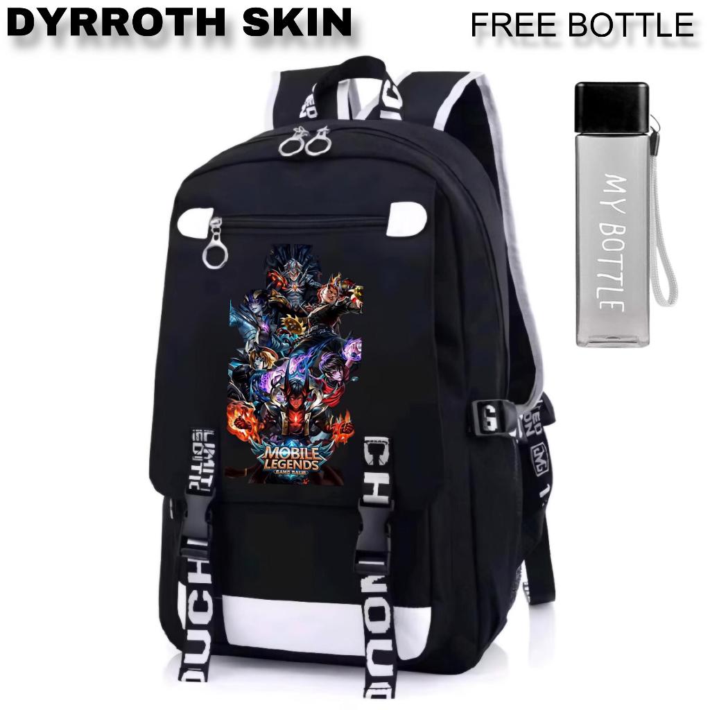 TAS DYRROTH MOBILE LEGENDS | RANSEL SEKOLAH TERBARU COD