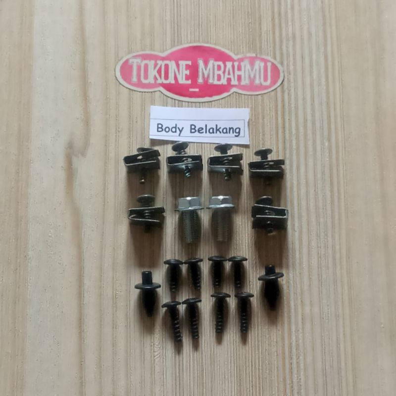 Baut Cover Body Bodi Body Belakang Honda New Scoopy 110 Prestige Stylish