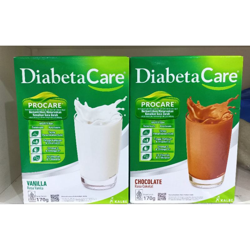 

DIABETACARE VANILLA COKELAT 170 gr 500gr