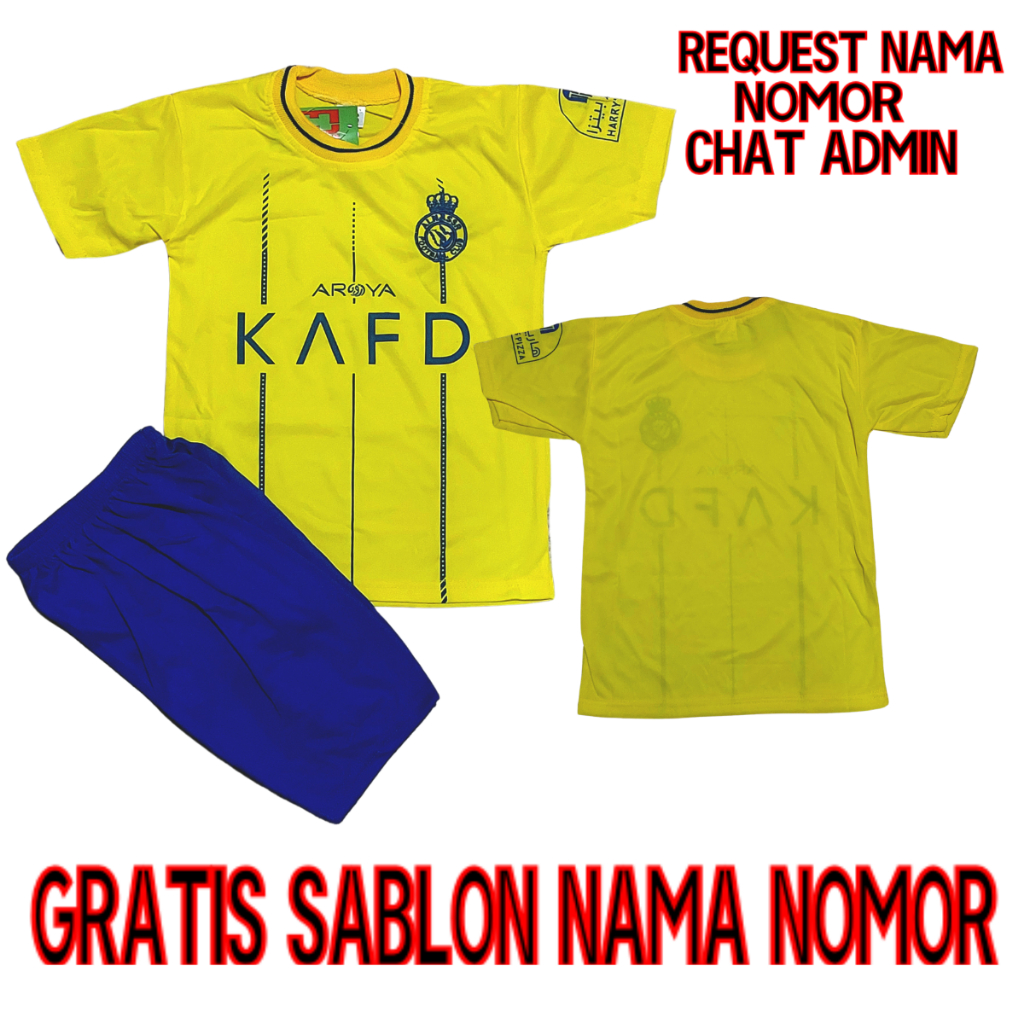 jersey baju bola ronaldo al nassr/baju bola ronaldo al nasrr