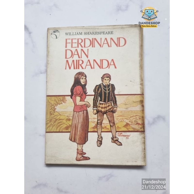 Ferdinand dan Miranda by William Shakespeare - Buku Bekas Preloved