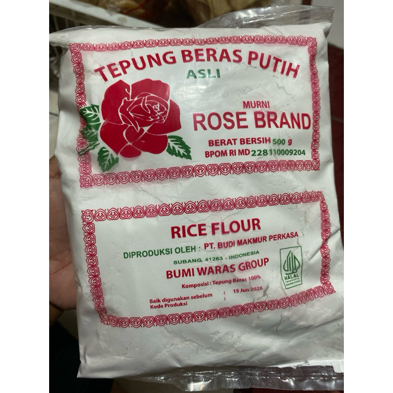 

Tepung Beras Rosebrand 500g