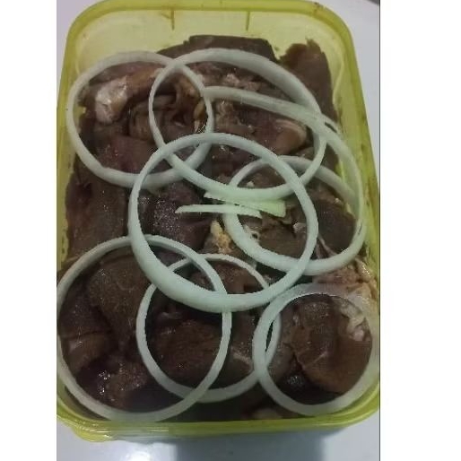 

Daging marinasi teriyaki 500 gram