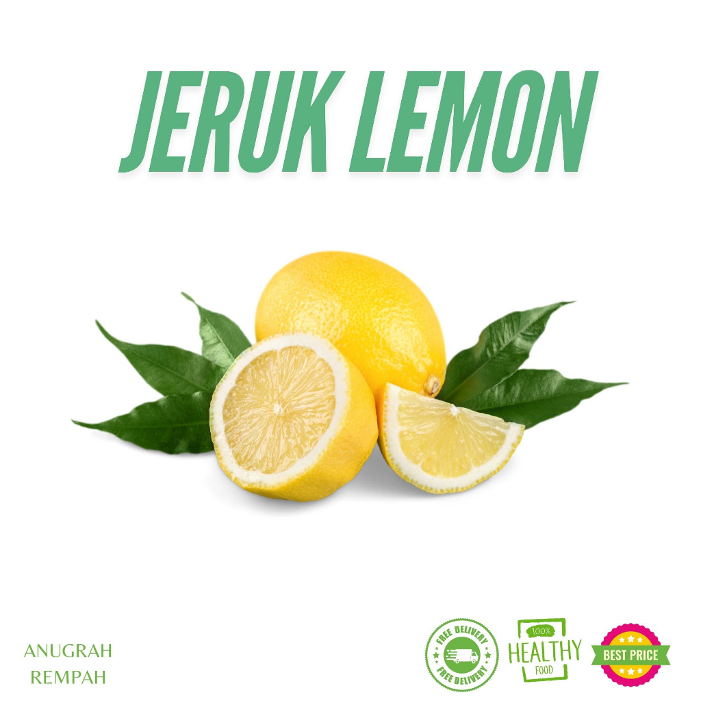 

Jeruk Lemon 250-500-1000 gram Anugrah Rempah