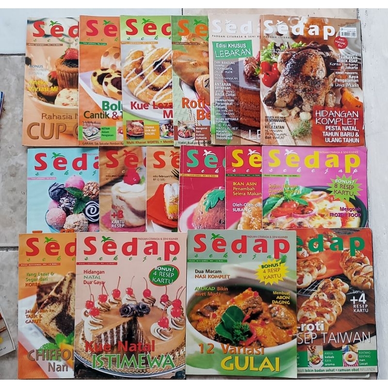 MAJALAH SEDAP SEKEJAP PADUAN CITARASA & SENI KULINER
