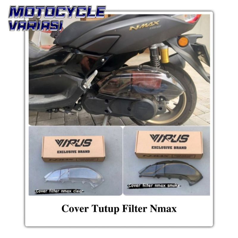 Cover Filter Transparan Yamaha Nmax 2020 Virus Cover Filter Nmax 2020