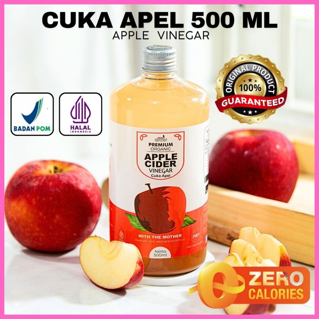 

Suur Lemoen Cuka Apel Premium 500 ml Halal BPOM With The Mother