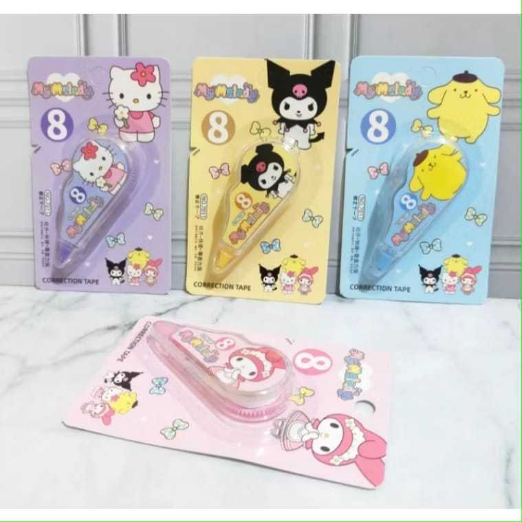 

Tipe X Kertas Correction Karakter Sanrio