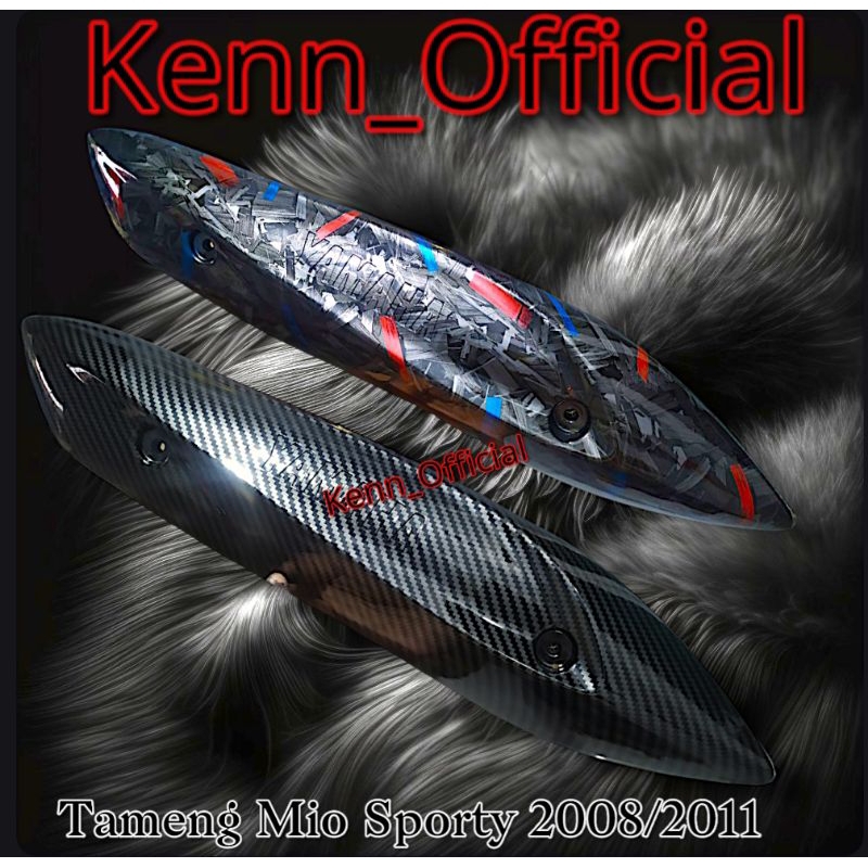 TAMENG KNALPOT MIO SPORTY 5TL - SOUL - SMILE CARBON WTP