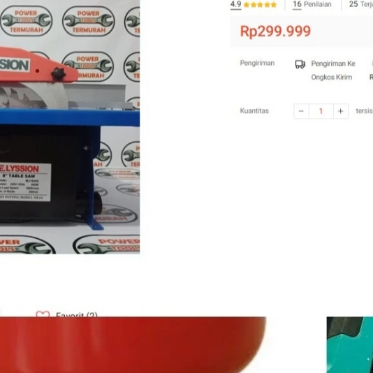 

Table Saw Wipro Elyssion 8" mesin gergaji kayu meja circular saw 200mm