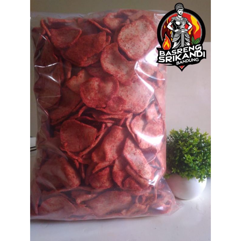 

Basreng Srikandi Bandung Varian Rasa Pedas Normal 1 KG