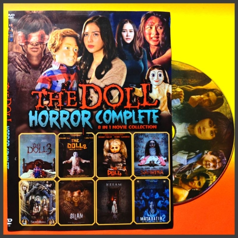 Kaset Film Indonesia Koleksi Horor The Doll Campuran Pilihan Lengkap