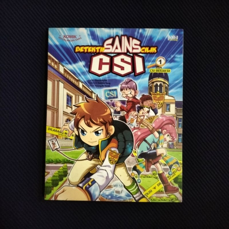 Buku Original / Komik Petualangan Sains Anak / Detektif Sains Cilik - CSI