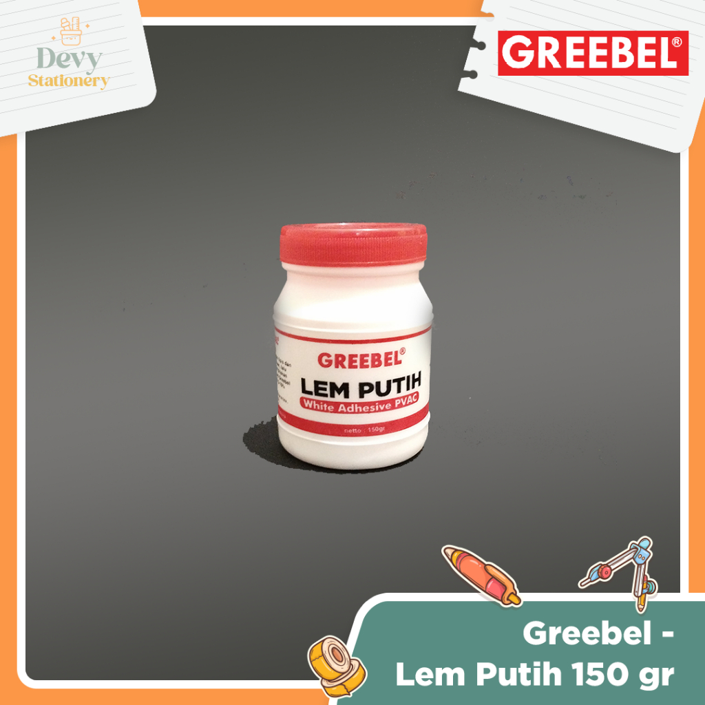 

GREEBEL Lem Putih 150 Gram