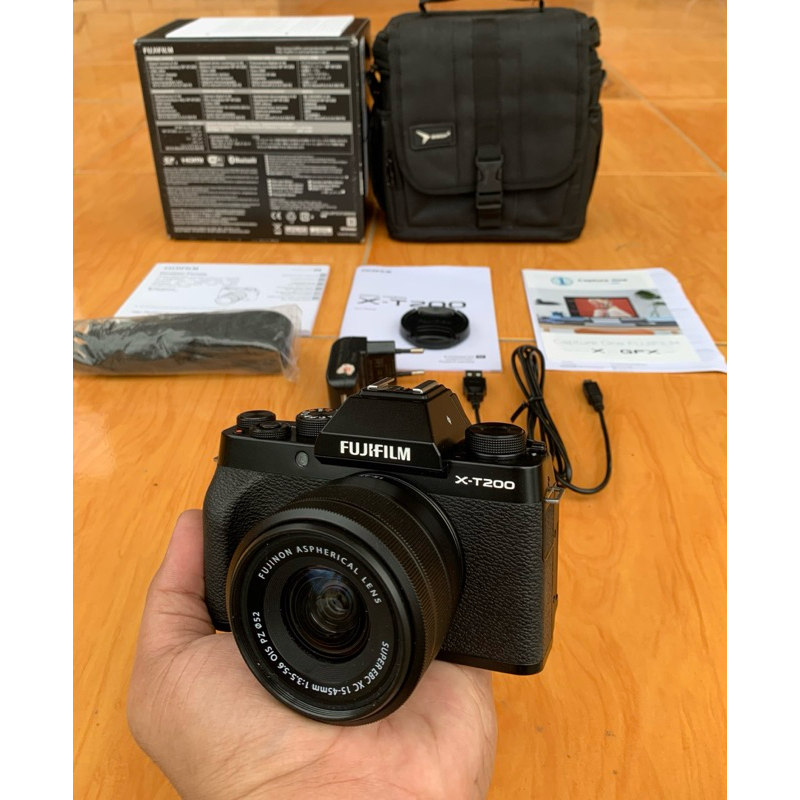 FUJIFILM XT200 FUJIFILM X-T200 MIRROLESS FUJIFILM XT200 KAMERA FUJIFILM XT200 SIAP PAKAI
