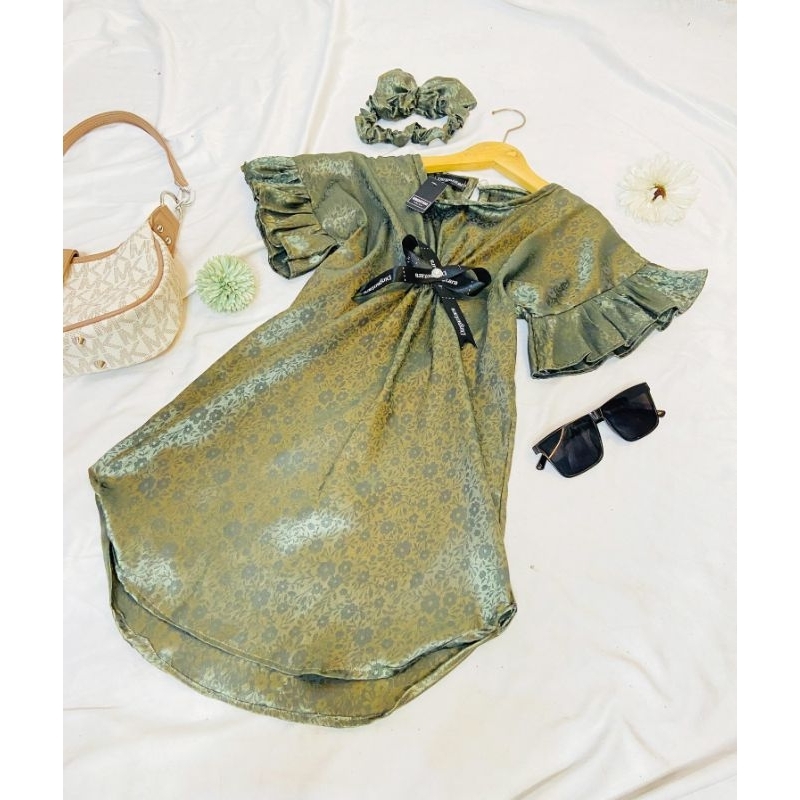 KAFTAN JAGUARD RESTOK TERBARU/COUPLE/MUSLIM/LEBARAN