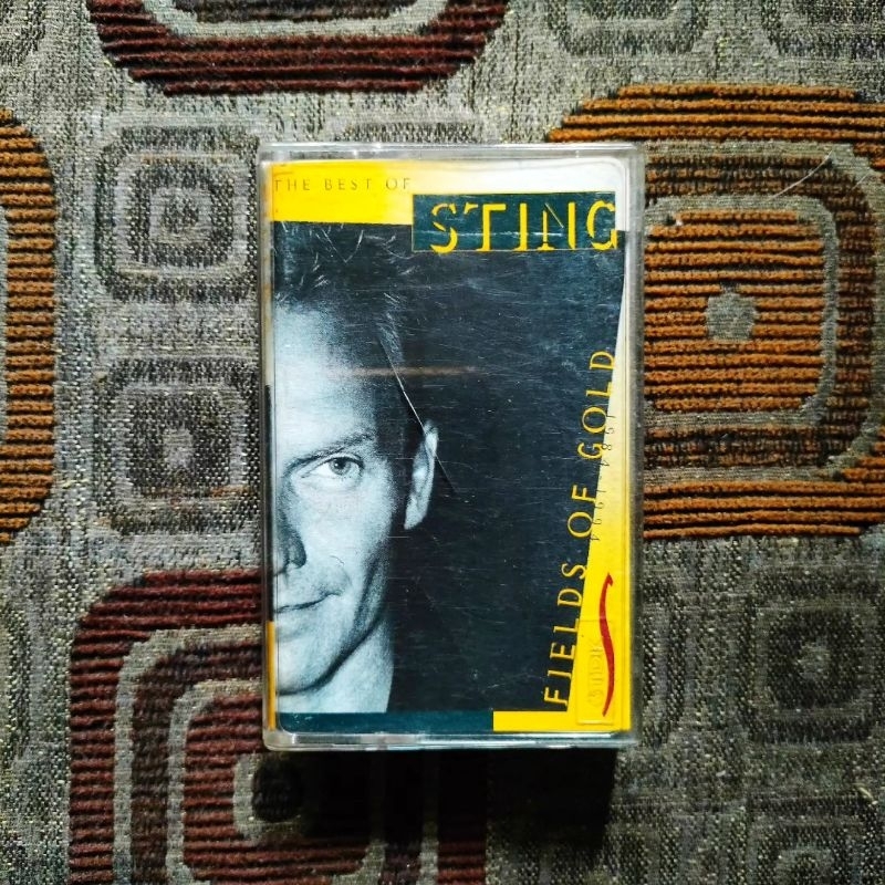 Kaset pita THE BEST OF STING-FIELDS OF GOLD 1984-1994