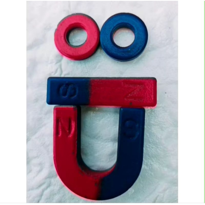 mainan magnet U magnet u i o / magnet edukasi