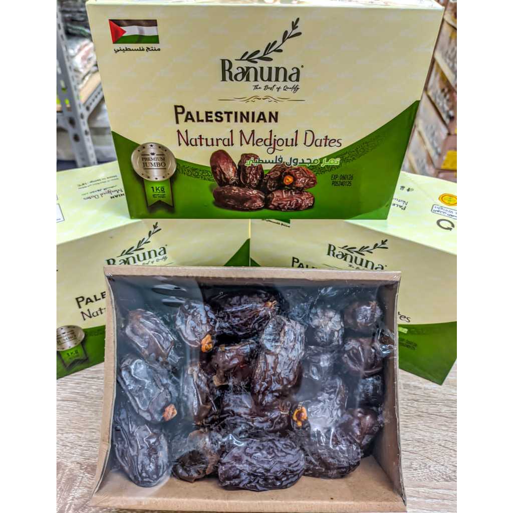 

Ranuna Palestinian Natural Medjoul Dates 1kg