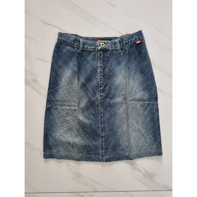 Rok Jeans Wanita / Rok Jeans Pendek / Rok Denim / Denim Skirt / Preloved