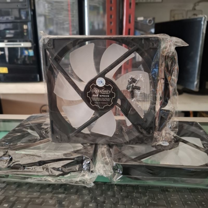Fan Casing Hitam Infinity RGB 12CM Fan Casing Computer