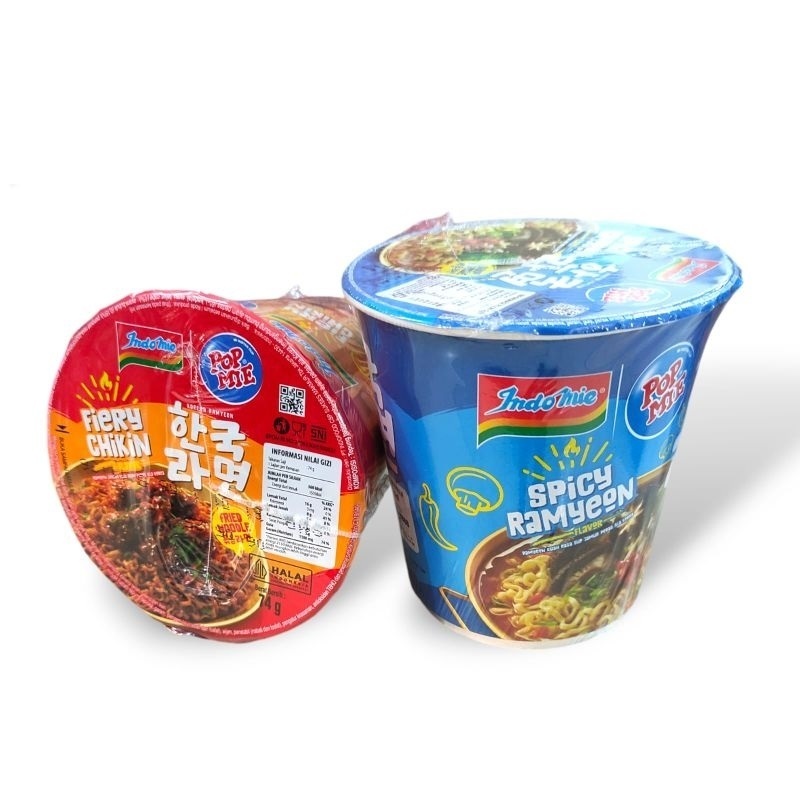 

Indomie Pop Mie Mi Instant Cup Korean Ramyeon (Satuan)