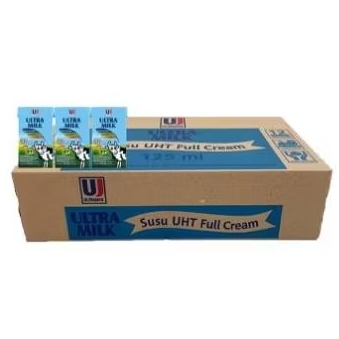 

Ultra Milk UHT Full Cream 125ml 1 dus isi 40pcs