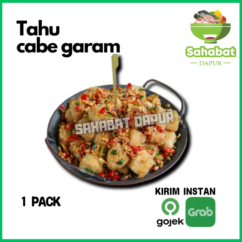

Tahu Cabe Garam Siap Makan /Cemilan Tahu - Sahabatdapur