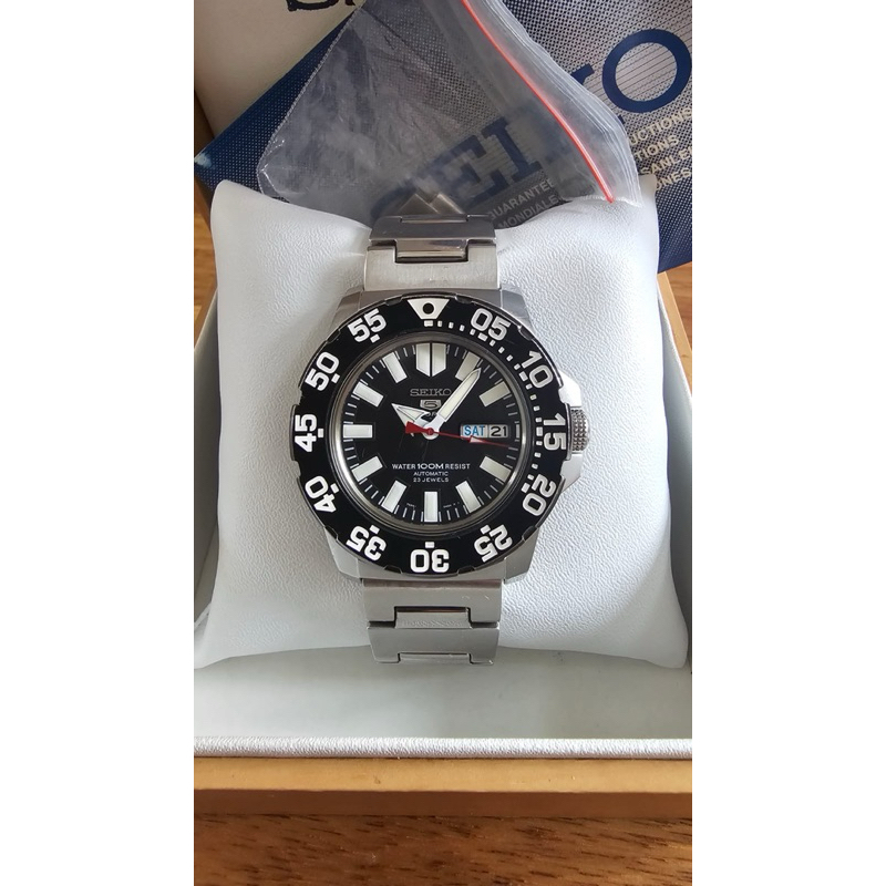 Preloved Jam Seiko 5 Sport Baby Monster