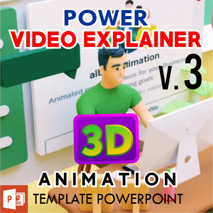 POWER Video Explainer Animation Template PowerPoint v.3