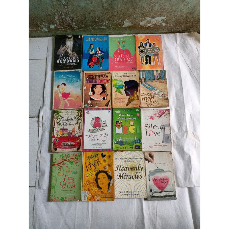 NOVEL POSSESSIVE HUSBAND, ONE MILLION, BEST FRIEND, GLEE THE BEGINNING, SUMMER IN SEOUL, IF YOU KNOW