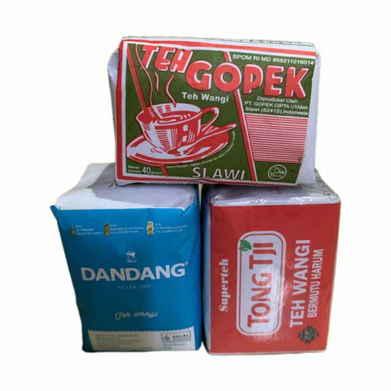 

Racikan teh solo viral, gopek, dandang biru, Tongji superteh,3pcs