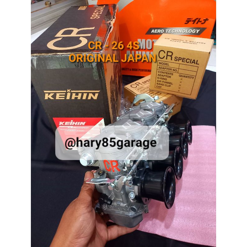 CARBURETOR KARBURATOR KEIHIN CR-26 4S ORIGINAL JAPAN
