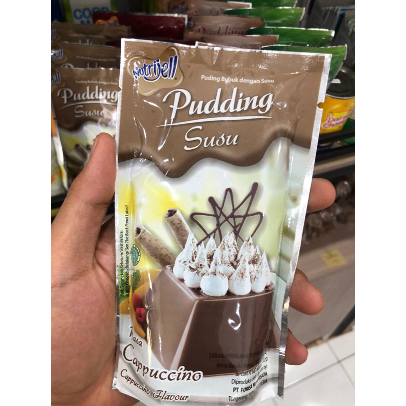 

Nutrijell puding susu cappucino 145gr