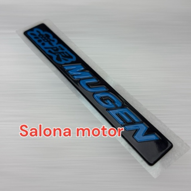 emblem stiker tulisan MUGEN original