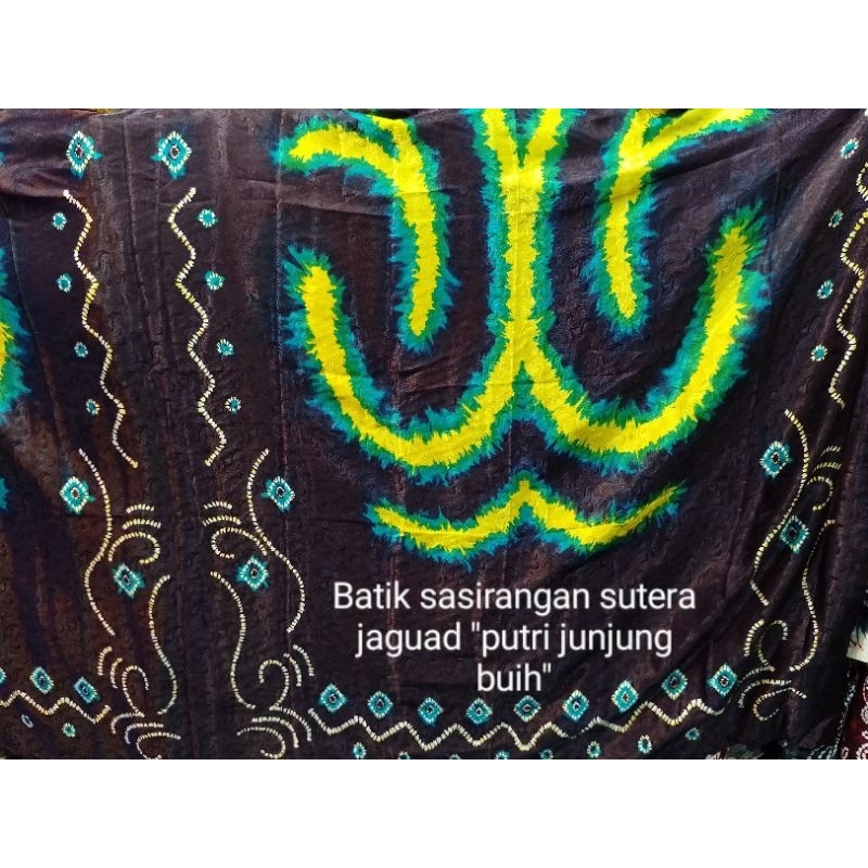 batik sasirangan printing pola