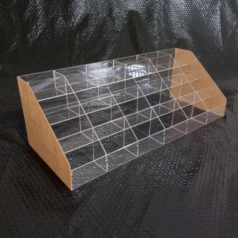 Akrilik rak display/rak kopi akrilik/rak bumbu /rak obat