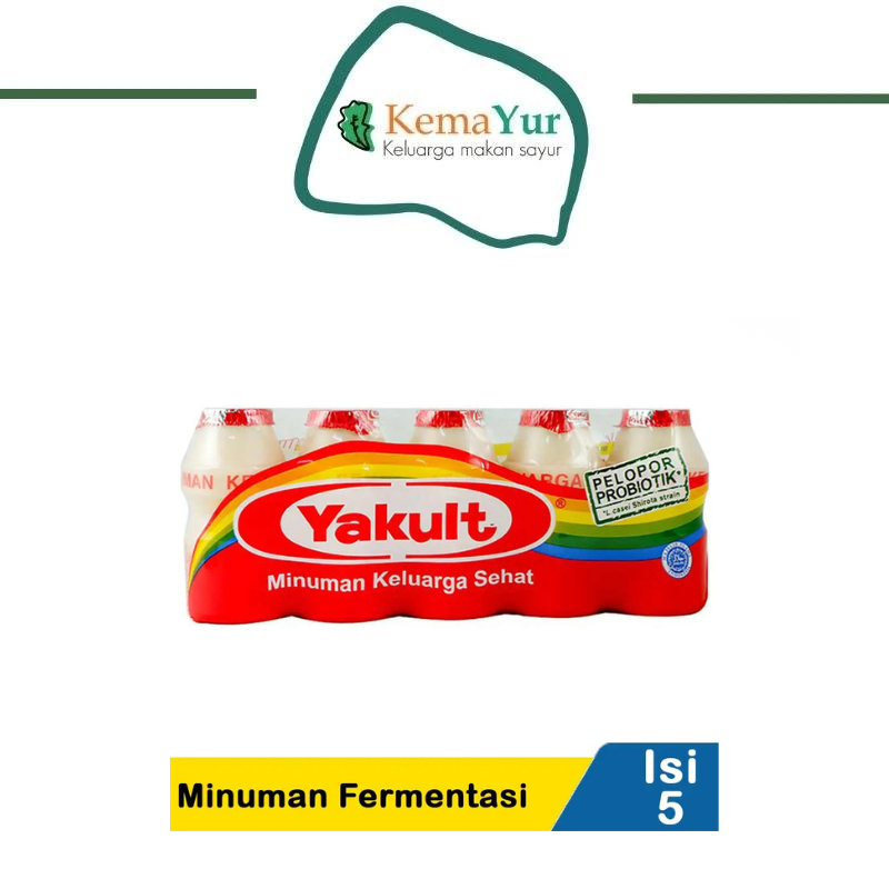 

Yakult Minuman Fermentasi 5X65ml