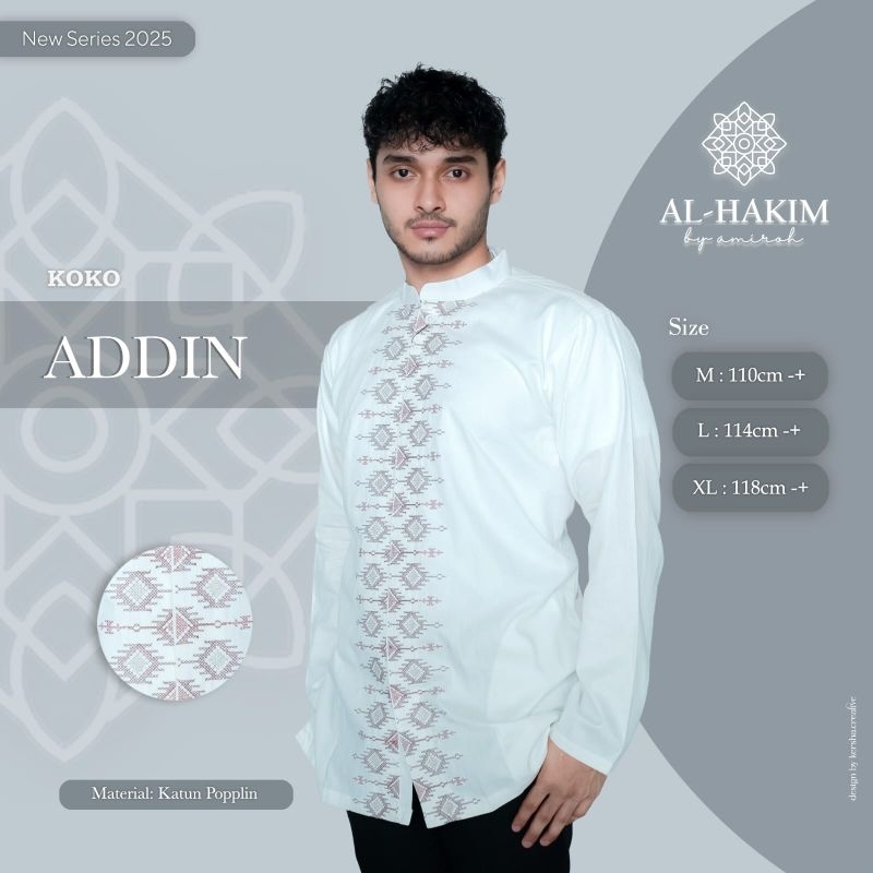 Restok Koko Addin original Al hakim by Amiroh