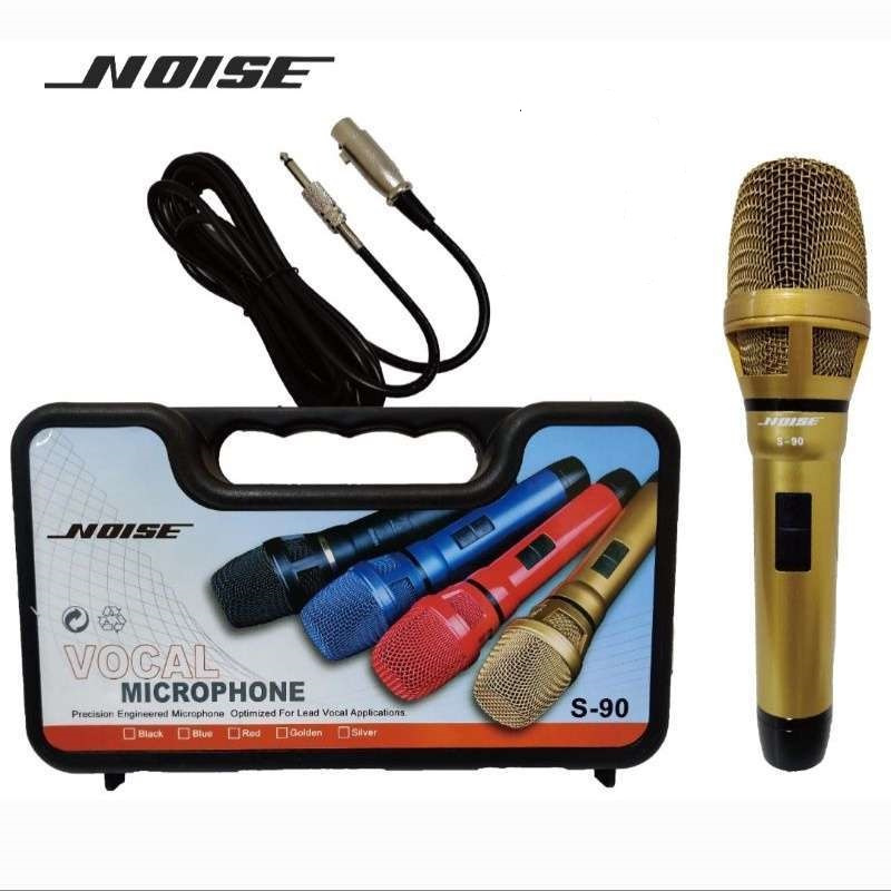 Mic Noise Mikrofon Karaoke Kabel plus Koper Original Suara Bagus Jernih
